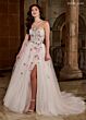 Rachel Allan RB5053 Straight Neck Two-Way Wedding Gown