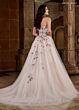 Rachel Allan RB5053 Straight Neck Two-Way Wedding Gown