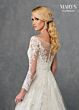Rachel Allan MB3112 Sheer Neck Scallop Hem Bridal Gown