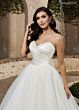 Rachel Allan MB3130 Beaded Sweetheart Neck Pleated Bodice Bridal Gown