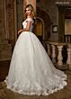 Rachel Allan MB6083 Cutout Back Illusion Neck Bridal Dress