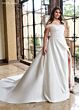 Rachel Allan RB2213 Beaded Strap Pleated A-Line Wedding Gown