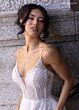 Rachel Allan RB3210 Plunging Neck Pearl Beaded Wedding Dress