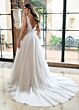 Rachel Allan RB3222 V-Neck Sleeveless A-Line Wedding Gown
