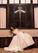 Rachel Allan RB3224 Off-The-Shoulder Sheer Back Bridal Dress