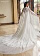 Rachel Allan RB4200 Strapless Mermaid Matching Cape Wedding Dress