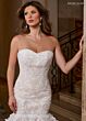 Rachel Allan RB4205 Removable Sleeve Mermaid Lace Wedding Gown