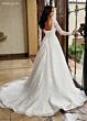 Rachel Allan RB4206 A-Line Illusion Long Sleeve Bridal Dress