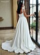 Rachel Allan RB4209 Square Neck Back Bow A-Line Bridal Dress