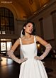 Rachel Allan RB4209 Square Neck Back Bow A-Line Bridal Dress
