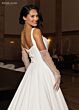 Rachel Allan RB4209 Square Neck Back Bow A-Line Bridal Dress