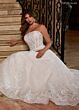 Rachel Allan RB5080 Gauntlet Sleeve Strapless Bridal Dress