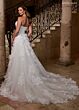 Rachel Allan RB5081 Sweetheart Neck Tulle Overskirt Bridal Dress