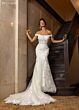 Rachel Allan RB5082 Bishop Sleeve Off-The-Shoulder Mermaid Bridal Gown