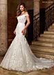 Rachel Allan RB5082 Bishop Sleeve Off-The-Shoulder Mermaid Bridal Gown