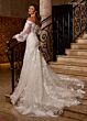 Rachel Allan RB5082 Bishop Sleeve Off-The-Shoulder Mermaid Bridal Gown