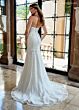 Rachel Allan RB5093 Plunging Neck Beaded Mermaid Wedding Gown