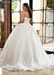 Rachel Allan RB6163 Bishop Sleeve Sweetheart Neck Bridal Gown