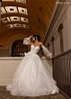 Rachel Allan RB6163 Bishop Sleeve Sweetheart Neck Bridal Gown