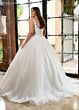 Rachel Allan RB6165 Illusion Side Sleeveless Bridal Gown