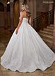 Rachel Allan RB6168 Pleated Skirt Corset Bodice Wedding Dress