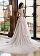 Rachel Allan RB7002 Jewel Neck Cap Sleeve A-Line Bridal Gown