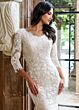 Rachel Allan RB7003 Three-Quarter Sleeve Mermaid Lace Wedding Dress