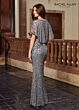 Rachel Allan RB8108 Cape Sleeves Embellished Dress