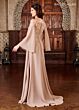 Rachel Allan RB8118 Hanging Sleeves Off The Shoulder Dress