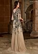 Rachel Allan RB8126 Flutter Sleeves Floral Embellished Dress