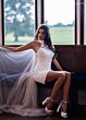 Rachel Allan RB1012 Halter Neck Pleated Midriff Wedding Dress