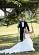 Rachel Allan RB2232 Spaghetti Strap Sheer Back Wedding Dress