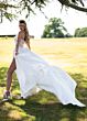 Rachel Allan RB2232 Spaghetti Strap Sheer Back Wedding Dress