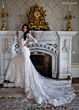 Rachel Allan RB2234 Cutout Back High Neck Lace Wedding Dress