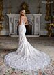 Rachel Allan RB2236 Illusion Back Scalloped Hem Lace Wedding Dress
