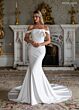 Rachel Allan RB2238 Tulle Overskirt Off The Shoulder Wedding Dress