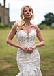 Rachel Allan RB2239 Strapless Mermaid Lace Wedding Gown