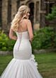 Rachel Allan RB3242 Mermaid Silhouette Strapless Ruched Wedding Gown