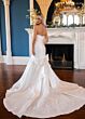 Rachel Allan RB4230 Scoop Neck Mikado Trumpet Wedding Gown
