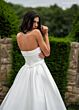 Rachel Allan RB4240 Removable Overskirt Strapless Bridal Dress