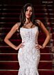 Rachel Allan RB5121 Removable Train Spaghetti Strap Bridal Dress