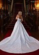 Rachel Allan RB5122 Off The Shoulder Brocade Bridal Dress