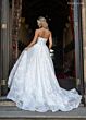 Rachel Allan RB5132 Sheer Sleeve A-Line Bridal Dress