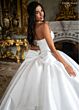 Rachel Allan RB6190 Pleated Skirt Satin Back Bow Bridal Gown