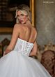 Rachel Allan RB6191 Beaded Scoop Neck Corset Bodice Bridal Gown