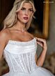 Rachel Allan RB6191 Beaded Scoop Neck Corset Bodice Bridal Gown