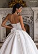 Rachel Allan RB6195 Strapless Embroidered Bodice Satin Bridal Gown