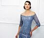 Ivonne D Exclusively for Mon Cheri 118D07 Off-The-Shoulder Evening Gown