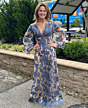 Jovani 00752 Cape Sleeve Lace Mothers Dress