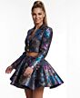 Jovani 48723 Floral Jacquard Two-Piece Dress